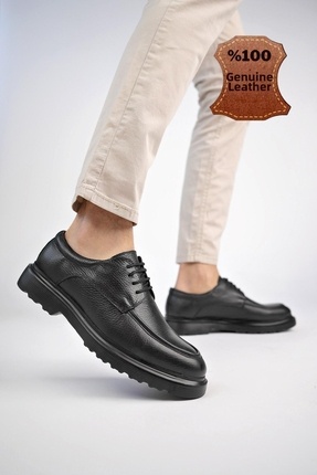 MODE STEP Jy03 Luxor Lace-Up Leather Men's Casual Sports Classic