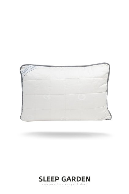 Cotton Luxe Natural 100% Cotton Pillow 50X70 with Interlining Bag and Zippered Cover