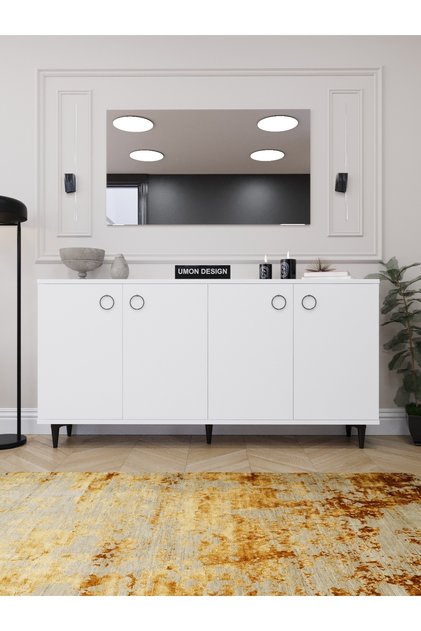 Roma Konsol, Çok Amaçlı Dolap, Ayakkabılık, Kahve Köşesi, TV Sehpası Modern