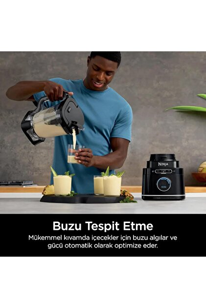 Ninja Ultima Blender 本体と付属品 NINJA Ultra Güçlü Çok Fonksiyonlu Power Blender ve Mutfak Robotu