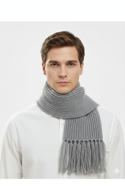 Super Soft Winter Knitted Scarf | Unisex Thick Knitted Scarf
