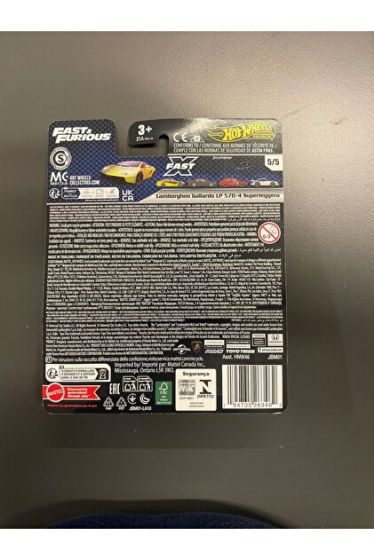 HOT WHEELS Fast Furıous Lamborghini Gallardo Lp 570-4 1:64 Ölçek