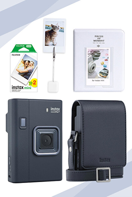 Fujifilm Instax Mini Liplay Plus Midnight Blue Fotoğraf Makinesi