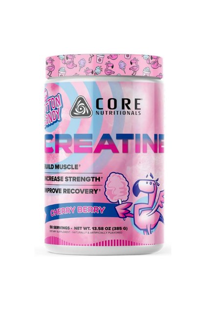 Creatine Monohydrate, Strength & Performance, Cherry Berry – 50 Serving