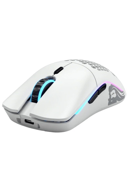 Glorious Model O Wireless Beyaz Mouse Gaming Matte Kablosuz RGB