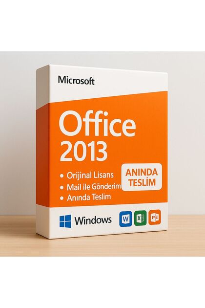 Microsoft Office 2013 Professional Plus Dijital Key Ömür Boyu