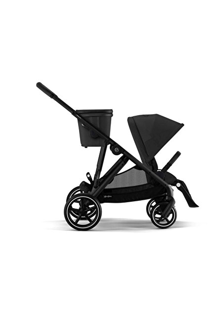 Cybex Gazelle S (Black Şasi) İkiz Bebek Arabası (Moon Black