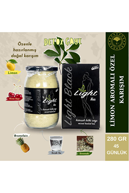Light Limon Tea - Detox Tea - Karışık Bitki Çayı (250GR)