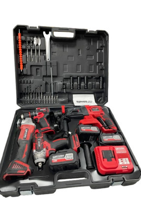 Dawreek DÖRTLÜ SET MW600R (13mm Ç.Mandren+S.Sıkma+Ş.Spral+Ş.Hilti