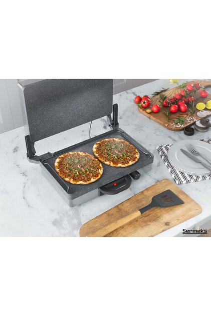 Tost-lahmacun Makinesi Gri (TAVASIZ)