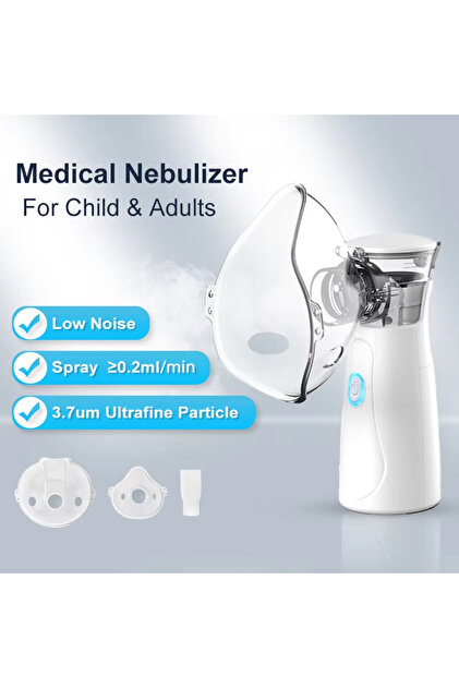 N1 Medical Handhe Portable Nebulizer Inhalator Adult Kids Mini Silent Steam Nasal Humidifier Inhaler