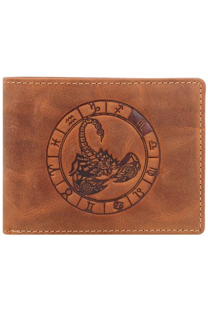 Portofel Vintage Piele 12 cm