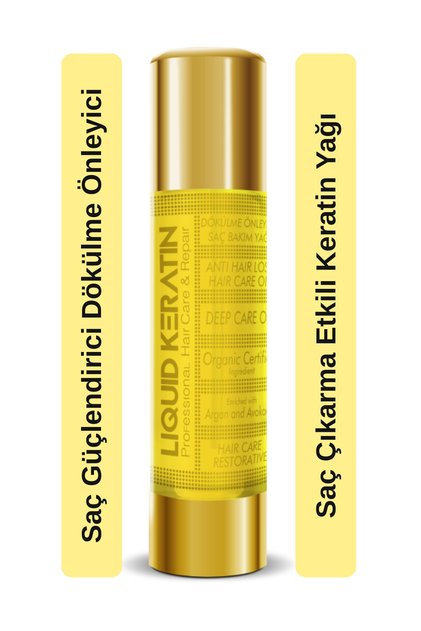 Besleyici Güçlendirici Dökülme Karşıtı Keratin Dip Yağ - 50 ml