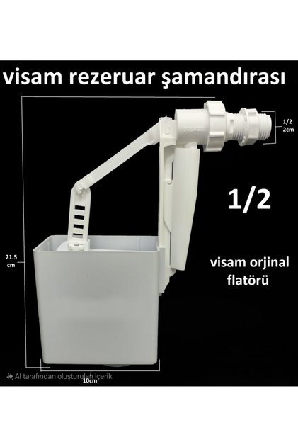 jet flator 1/2 Gömme Rezervuar slim 80 uyumlu