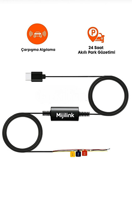 まい MijiLink 70mai Up03 Park Gözetim Modu Kablosu Hardwire Kit A200
