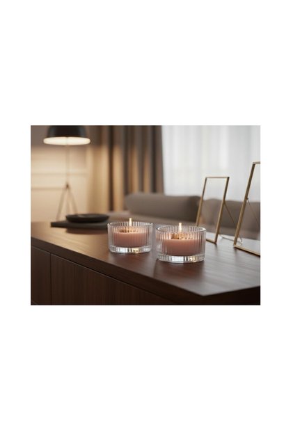 ikili Dekoratif Mini Mum