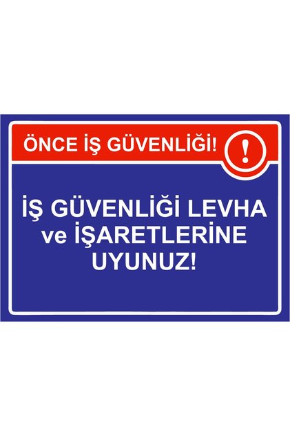 Comply with Occupational Safety Signs and Markings! Isg Warning Sign Pvc A3 30X42 cm