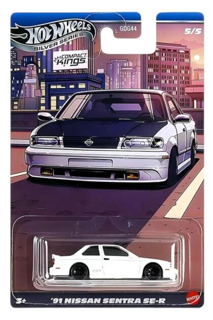 HOT WHEELS Temalı Arabalar Silver Serisi 91 NISSAN SENTRA SE-R