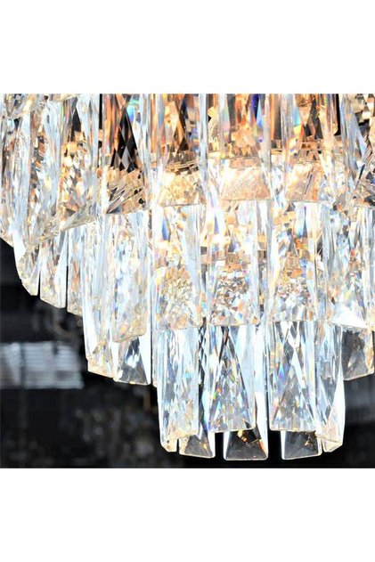 Candelabru Cristal BLACK PANTHER 600mm