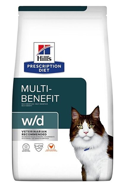Hill's Prescription Diet W/d Multi-Benefit Dry Adult Cat Food