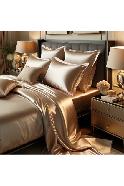 ZAVO %100 Saf ipek Nevresim Takimi (Mulberry Silk)- King Size