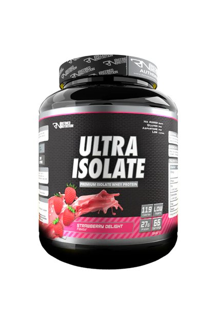 Ultra Isolate 2kg – Strawberry Delight Fast-Absorbing Whey Isolate for Lean Muscle