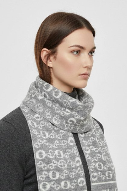 SCARF 25 X 180 ATKILAR AWU418VIS03 - GRY