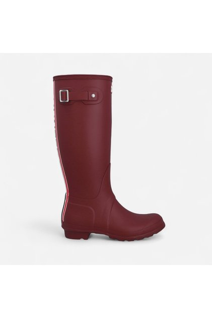 Originals Wellington Tri Colour Logo Kadın Bordo Uzun Bot Bordo Uzun Bot WFT2353RMA-ME