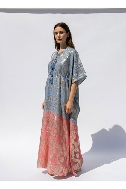 WOMEN'S IMPORTED LONG PONCHO DRESS