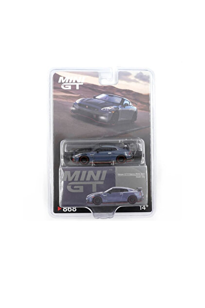 mini gt 1/64 Nissan GT-R Nismo 2024 NISMO Stealth Gray - Blister