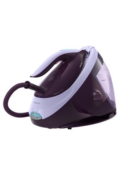 Парна ютия PerfectCare серия 7000 PSG7050/30, 2100W, 8 бара, Черно и бяло
