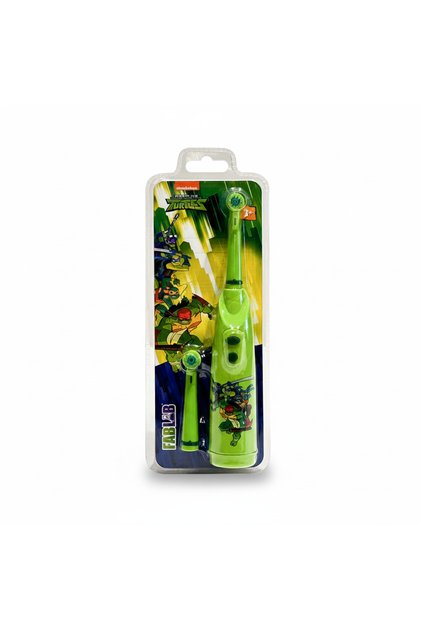 Fab Lab Kids Electric Toothbrush with Extra Brush - Teenage Mutant Ninja Turtles