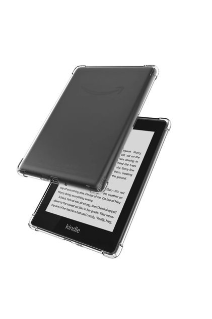 جراب شفاف لجهاز Kindle 10th Gen 2019 J9G29R مقاس 6 بوصات مع وسادة هوائية ناعمة مضادة للسقوط
