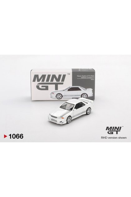 Mini GT 1/64 Skyline GT-R (R32) VeilSide Combat C-I Λευκό