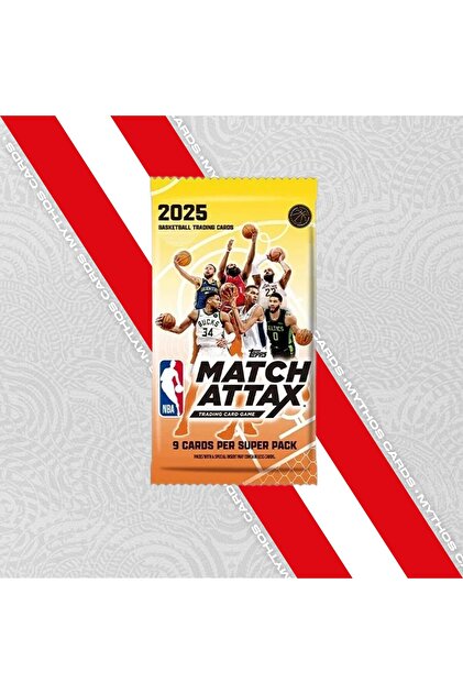 Mythos Cards TOPPS MATCH ATTAX NBA 2025 SUPER PACK - PAKET