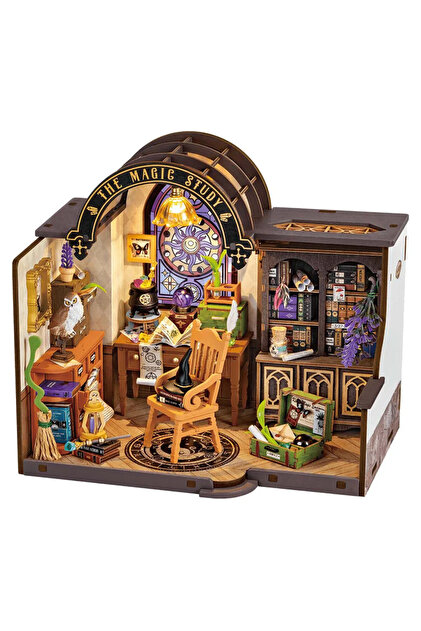 Robotime Rolife The Magic Study - Kendin Yap Minyatür Maket