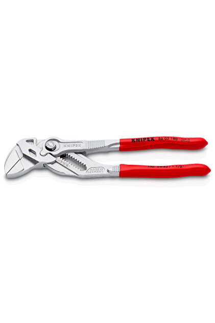 Knipex Düz Ağızlı Rekor Fort Pense Buton Ayarlı 180 mm (8603180