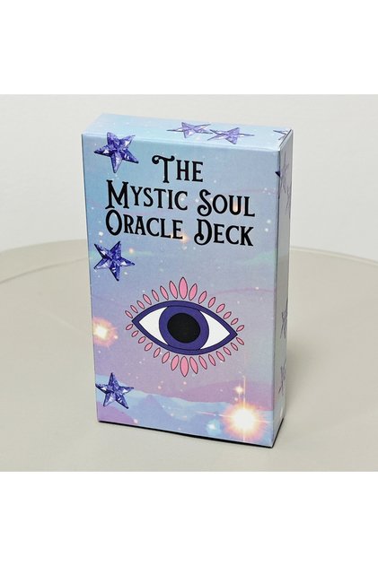 Mystic Soul Oracle 10.3*6cm 60 Cards In This Deck for Self-reflection and Guidance