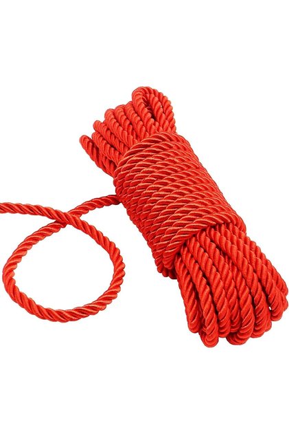 All Purpose Nylon Rope (12mm, Red) 90 Meter