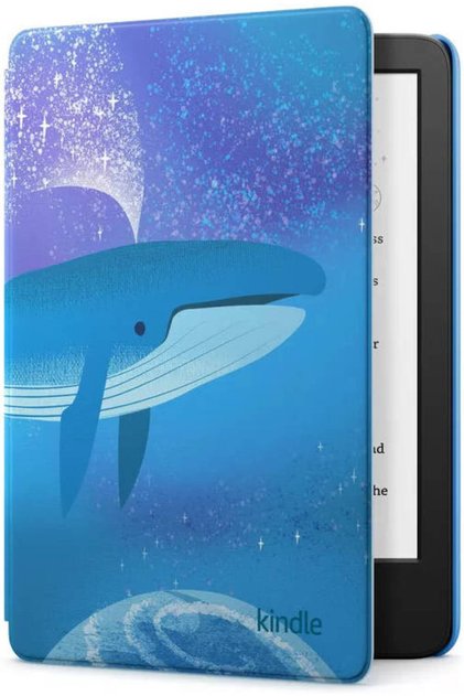 Kindle Kids E-book Reader, 6" E-Paper Display, 16GB, 11th Gen (2024) - Space Whale Cover