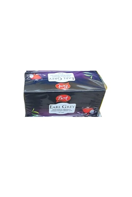 Bergamot Flavored Filtered Black Tea in Tea Bags for Cup 25 Pack
