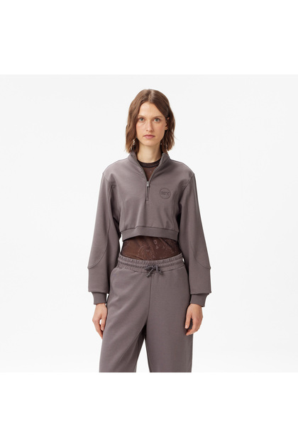 Classic Women's Gray Sweatshirt