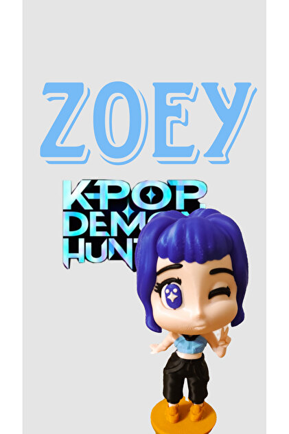 ATOLYETASBAHCE K-Pop Demon Hunters – Zoey Karakter Figürü (13 cm
