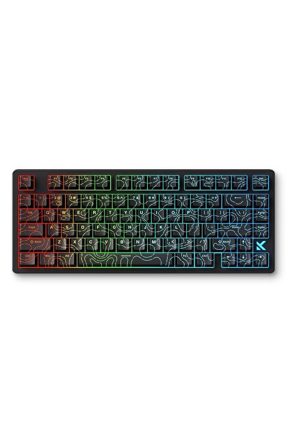MCHOSE G75 Pro Arctic Snow %75 Matcha Latte Switch V2 Hotswap RGB