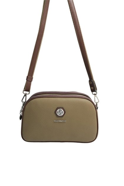 L.Haki - Brown Honeycomb Women's Crossbody Bag Sp745