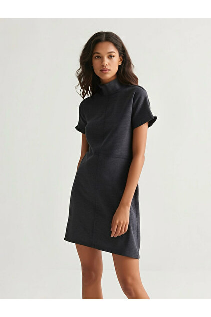 sachin and babi light blue dress Designer Womens Long Sleeve Mini Dress