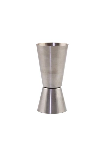 Cană de măsurat pentru două băuturi, jigger de bar, oțel inoxidabil 50/100 ml