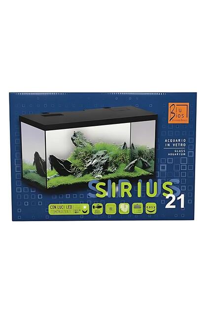 Blubios Sirius 21 Set Akvaryum Ledli 18Lt Siyah