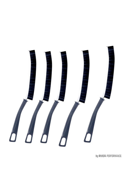 Set 5 Perii inguste,lung 23 cm,pentru curatare spatii mici,stramte,greu accesibile,crapaturi,rosturi