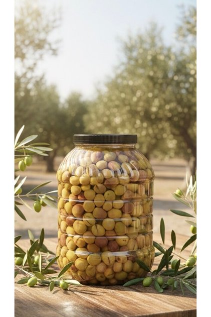 Kırma Yeşil Zeytin Edremit (5kg)